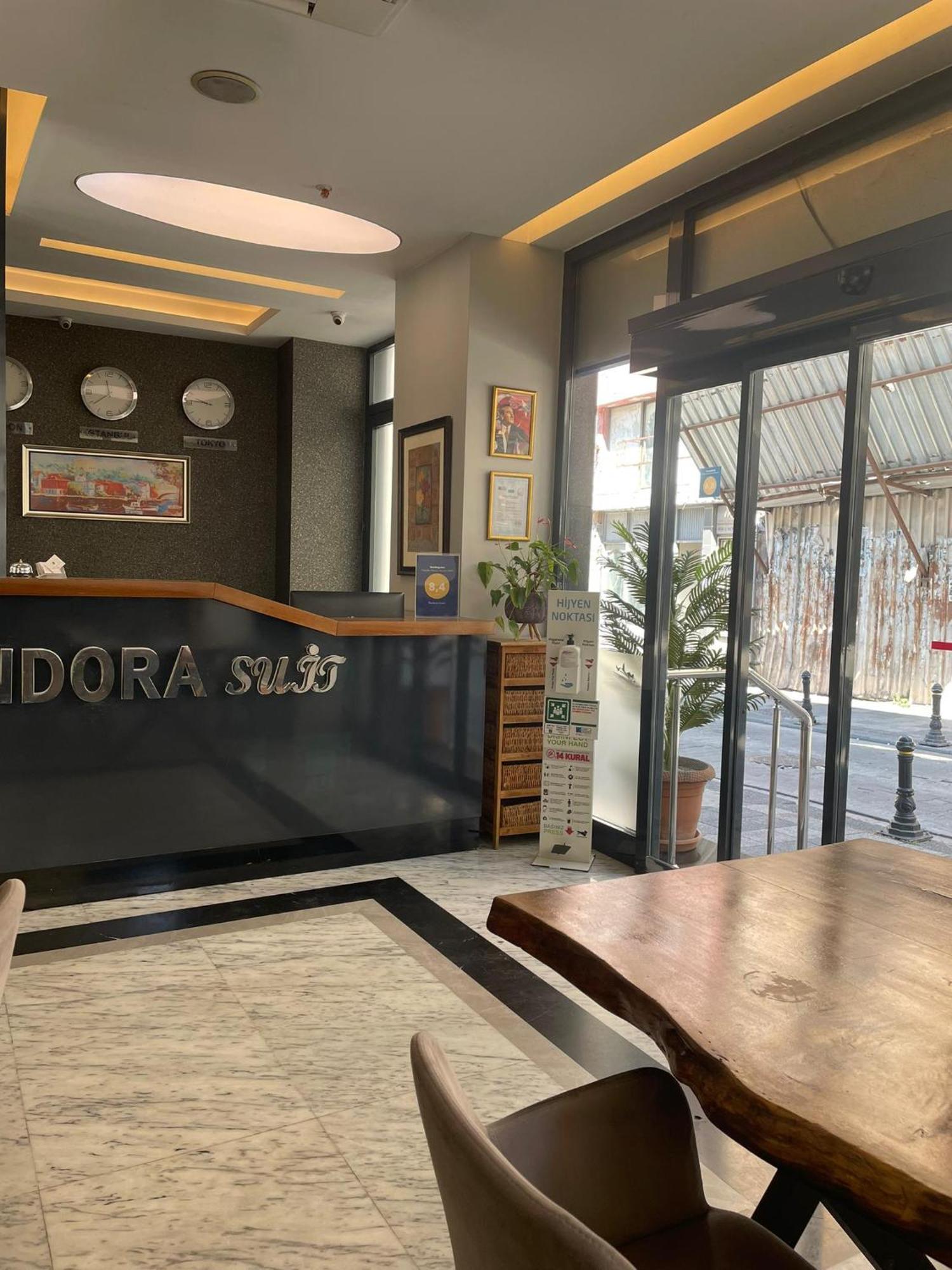 Pandora Hotel Istanbul Eksteriør billede